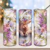 Highland Cow in the Tub Farm  Tumbler PNG