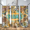 Mama Gemstone Cowhide Tumbler PNG