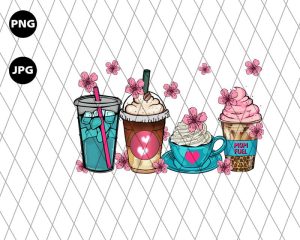 Melanin Afro American Coffee Cups Png