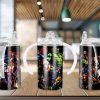 Superhero Sippy Cup Sublimation Design