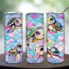 Turtle Glitter Tumbler PNG