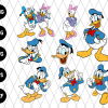 8 Pack Bundle Donald Svg File