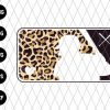 Baseball Leopard Svg file