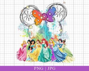 Princesses Mouse Castle Png, Family Trip 2023 Png