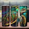 Turtle Stained Glass 20oz Sublimation Tumbler Designs