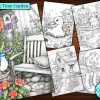 12 Spring Time Garden Coloring Page