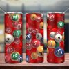 3D Bingo Balls Tumbler PNG