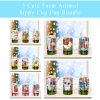 Farm Animals Bundle Sippy Cup Sublimation Design