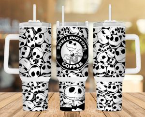 Jack Skellington 40 oz 2 piece Tumbler Wrap