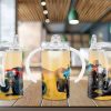 Mighty Monster Trucks Sippy Cup Sublimation Design