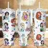 Princesses 40 oz 2 piece Tumbler Wrap