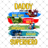 Dad Superhero Png