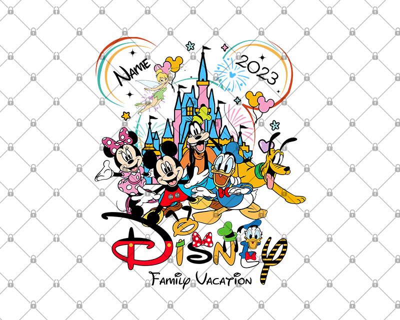 Custom Name 2023 Family Vacation Png Custom Name 2023 Family Vacation Png