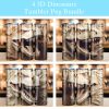 3D Dinosaur Trex Tumbler PNG