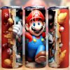 3D Super Mario Game Tumbler PNG