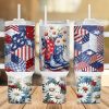 American Boots Daisy Flag 40 oz 2 piece Tumbler Wrap