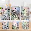 Mama Bear Wildflowers 40 oz 2 piece Tumbler Wrap