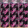 Pink Ghost Call Me Tumbler PNG