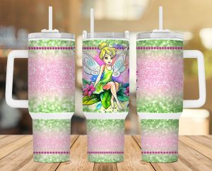 Tinkerbell 40 oz 2 piece Tumbler Wrap