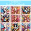 Bundle 3D Cartoon Princess Tumbler PNG