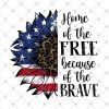 Home of the Free because of the Brave PNG