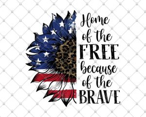 Home of the Free because of the Brave PNG