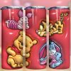 3D Inflated Cartoon Characters Pooh Tumbler PNG