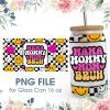 Mama Mommy Mom Bruh 16 oz Glass Can PNG File