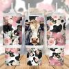 Milk Cow Print 40 oz 2 piece Tumbler Wrap