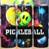 Pickleball Colorful Tumbler PNG
