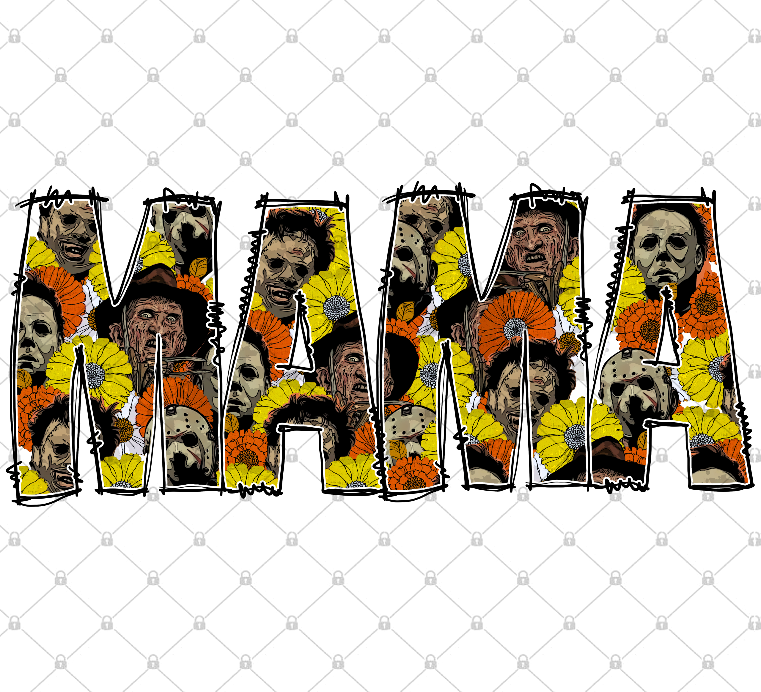 Mama Horror Characters Png, Retro Mama Png Mama Horror Characters Png, Retro Mama Png
