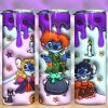 3D Inflated Cartoon Halloween Stitch Hocus Tumbler PNG