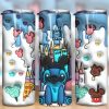 3D Inflated Cartoon Stitch Magic Castle Tumbler PNG