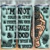 3D Inflated Witch Sage Tumbler PNG
