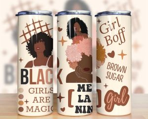 Black Woman Quotes Tumbler PNG