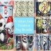 Bundle Christmas Jack and Sally Tumbler PNG