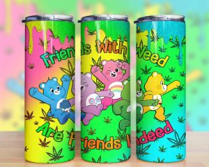 Canabear Friends Tumbler PNG