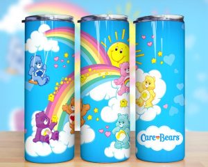 Care Bears Cartoon Tumbler PNG