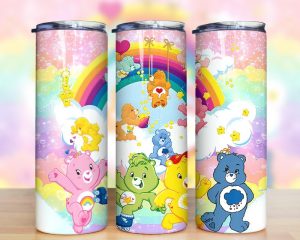 Care Bears Rainbow Tumbler PNG