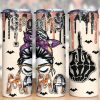 Halloween Spooky Mama Tumbler PNG
