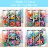 Sea Turtle Tropical Tumbler PNG