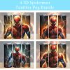 Super Hero Spiderman Tumbler PNG