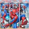 Super Hero Spiderman Tumbler PNG