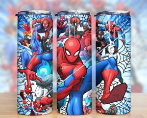 Super Hero Spiderman Tumbler PNG
